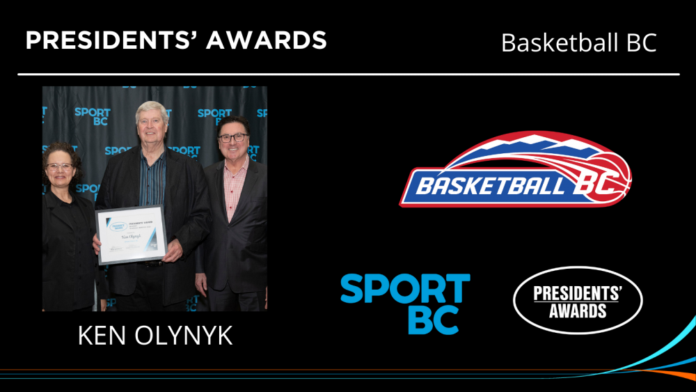 Ken Olynyk – Basketball BC’s Nominee for the Sport BC President’s Award